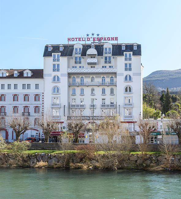 Hôtel d'Espagne à Lourdes, Hautes-Pyrénées