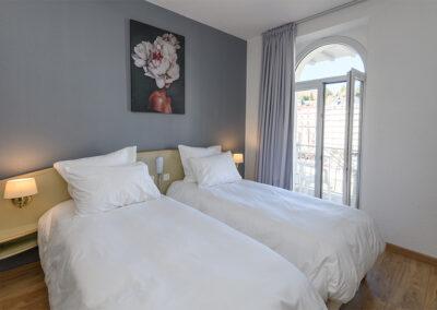 Chambre double Hôtel d'Espagne à Lourdes en Occitanie